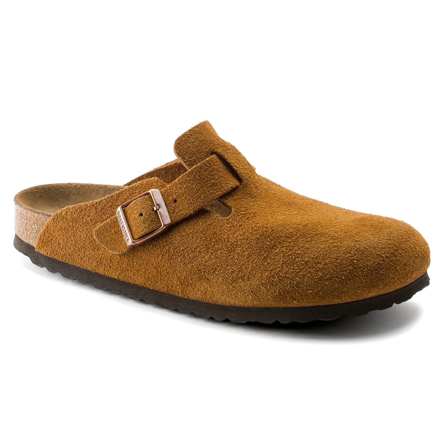 Birkenstock Boston Suede Soft Footbed