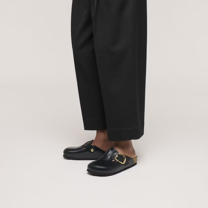 Black Dressy Leather