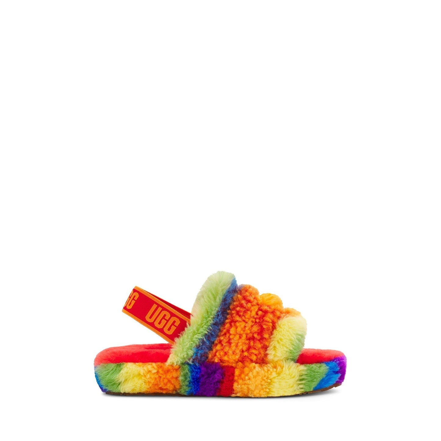 UGG Kids' Fluff Yeah Slide Cali Collage