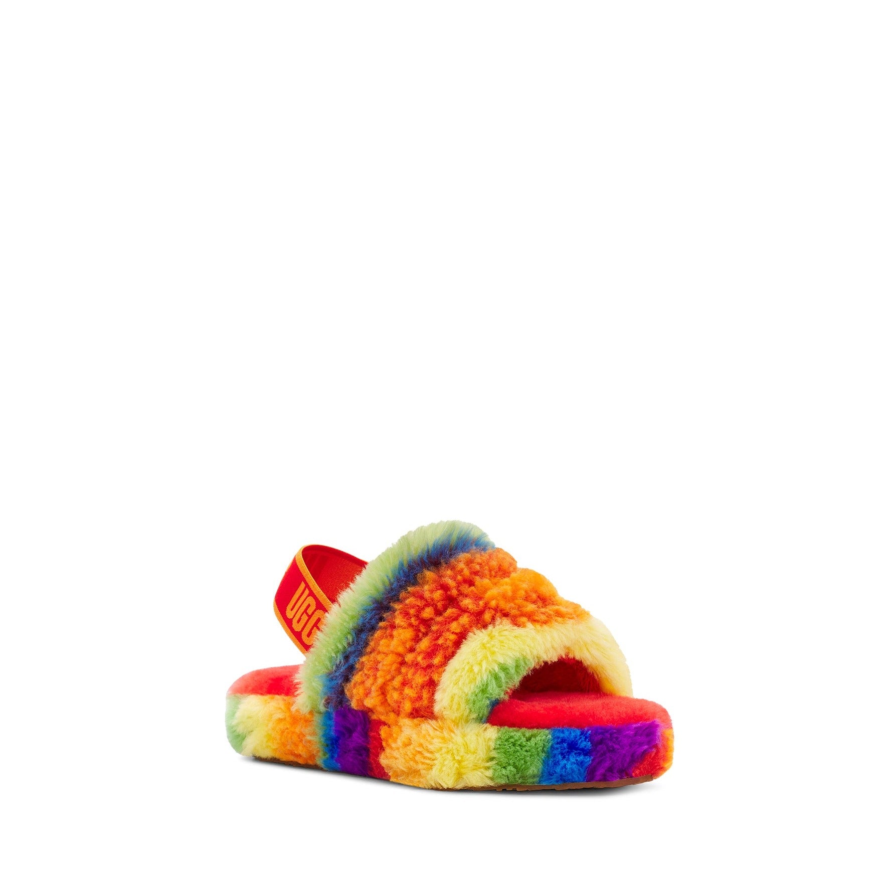 UGG Kids' Fluff Yeah Slide Cali Collage