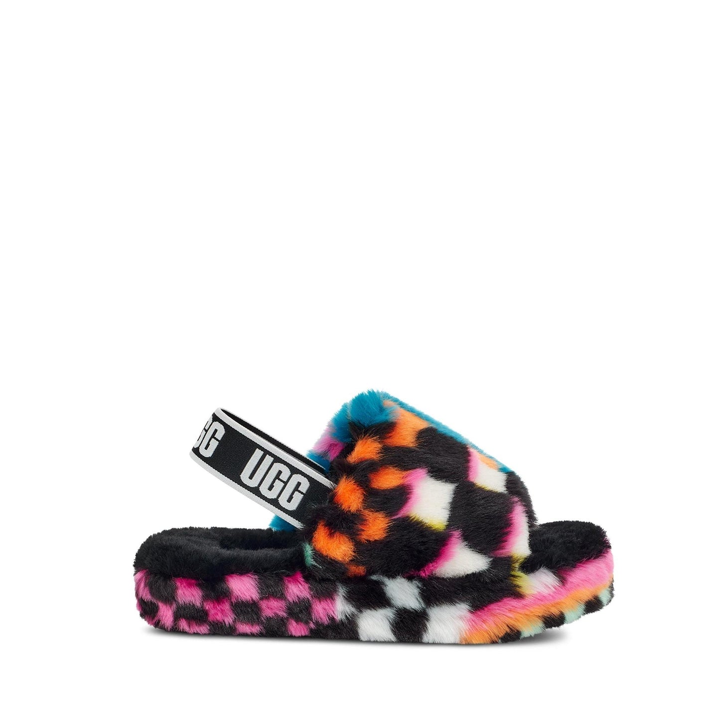 UGG Kids' Fluff Yeah Slide Checks