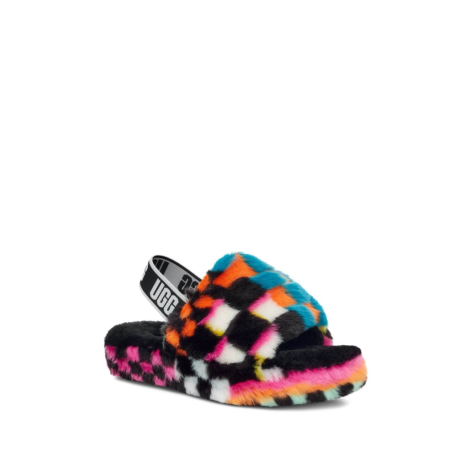 UGG Kids' Fluff Yeah Slide Checks