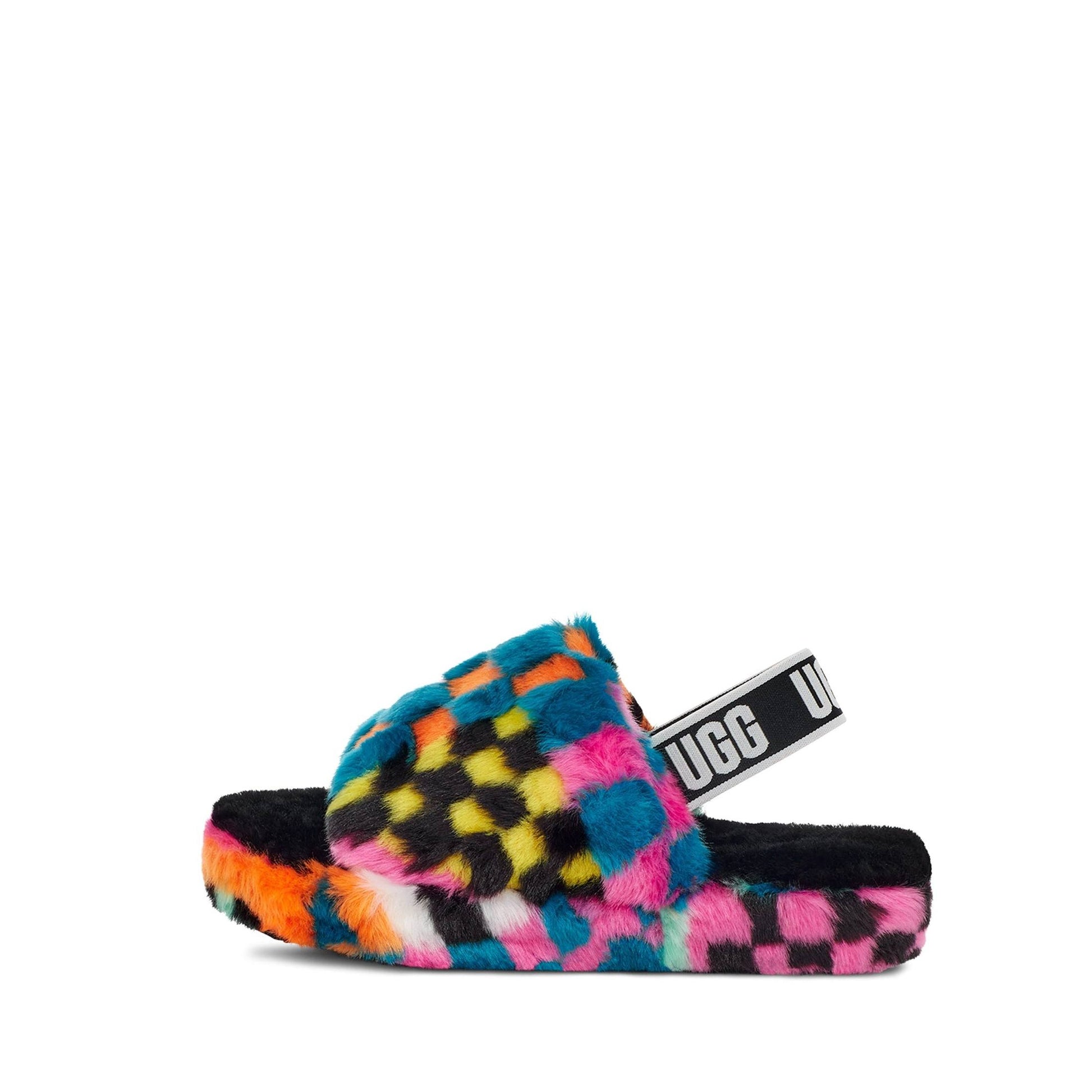 UGG Kids' Fluff Yeah Slide Checks