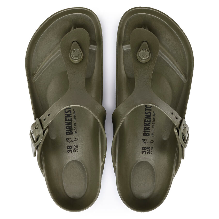 BIRKENSTOCK Women's Gizeh Essentials EVA Khaki