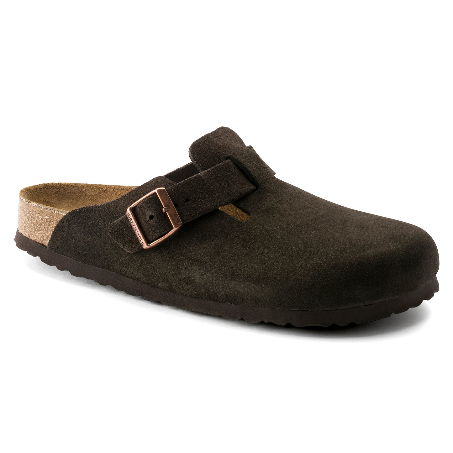 Birkenstock Boston Suede Soft Footbed
