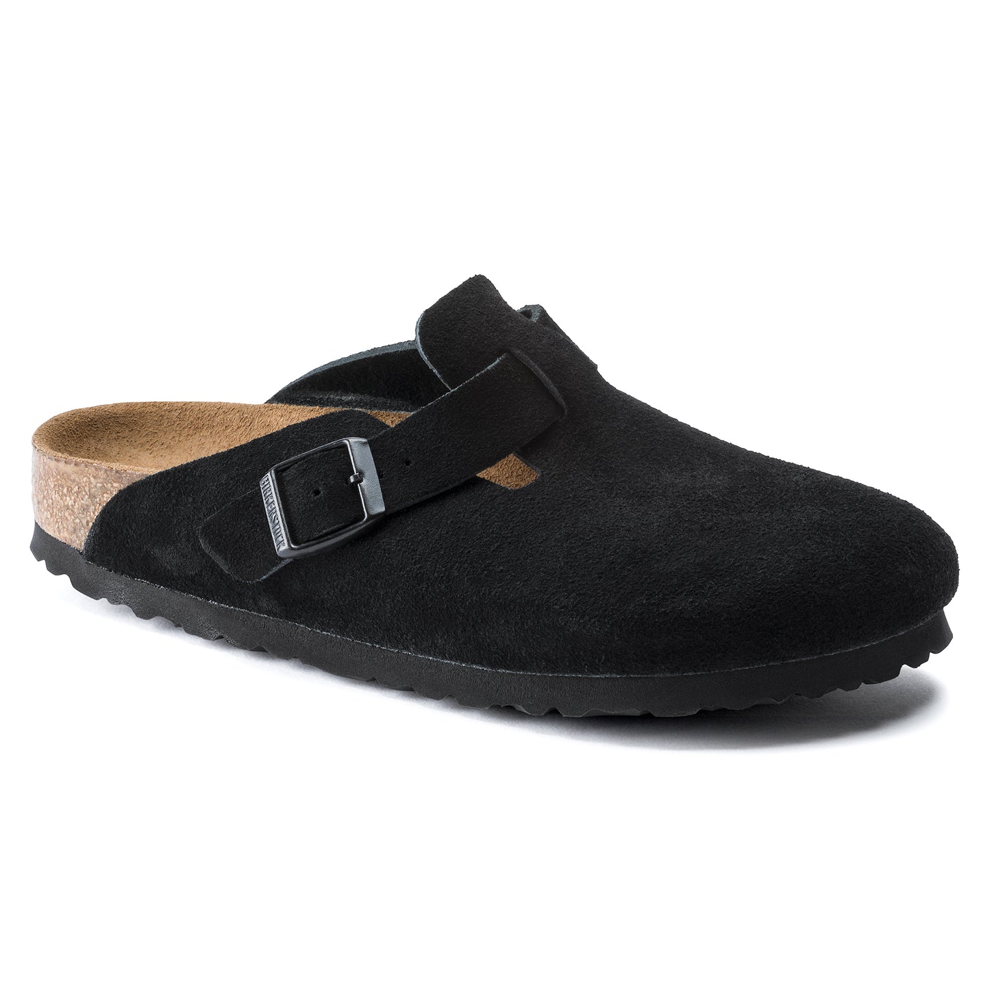Birkenstock Boston Suede Soft Footbed