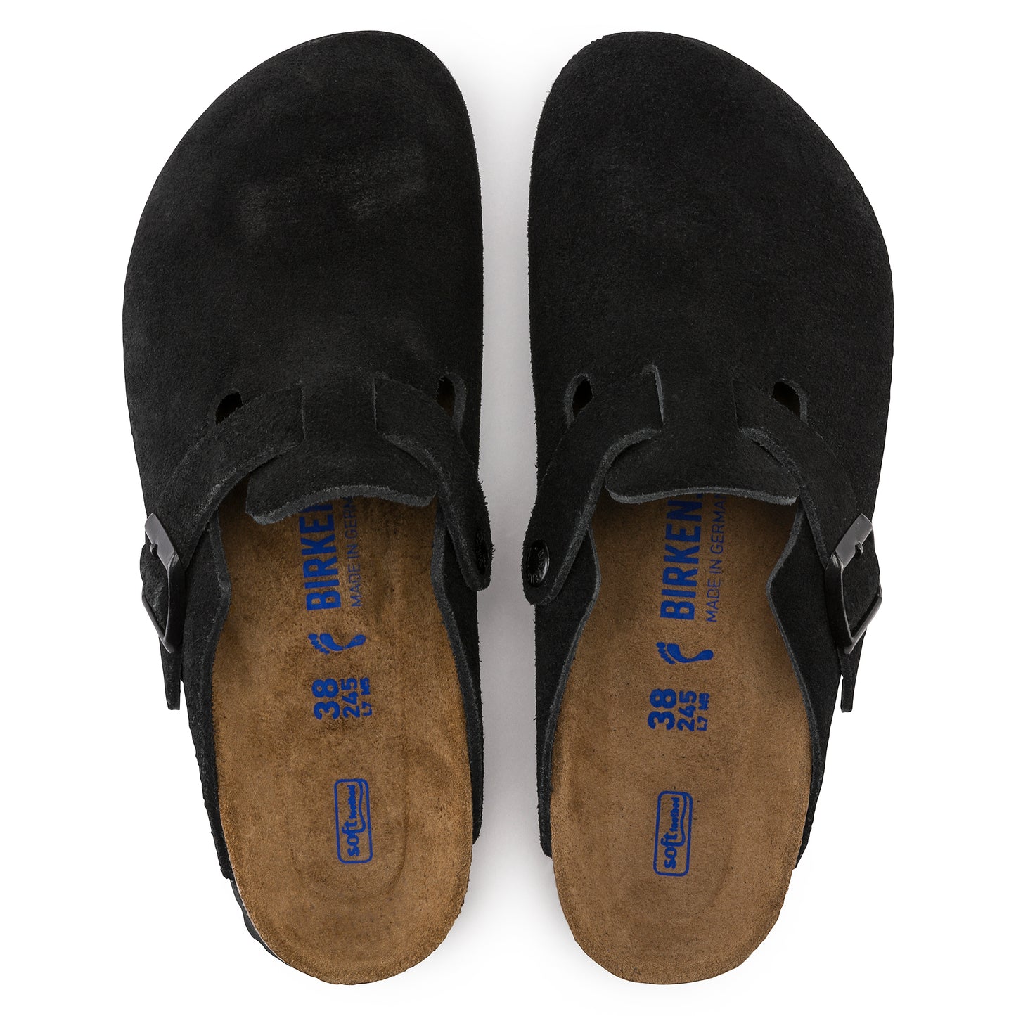 Birkenstock Boston Suede Soft Footbed