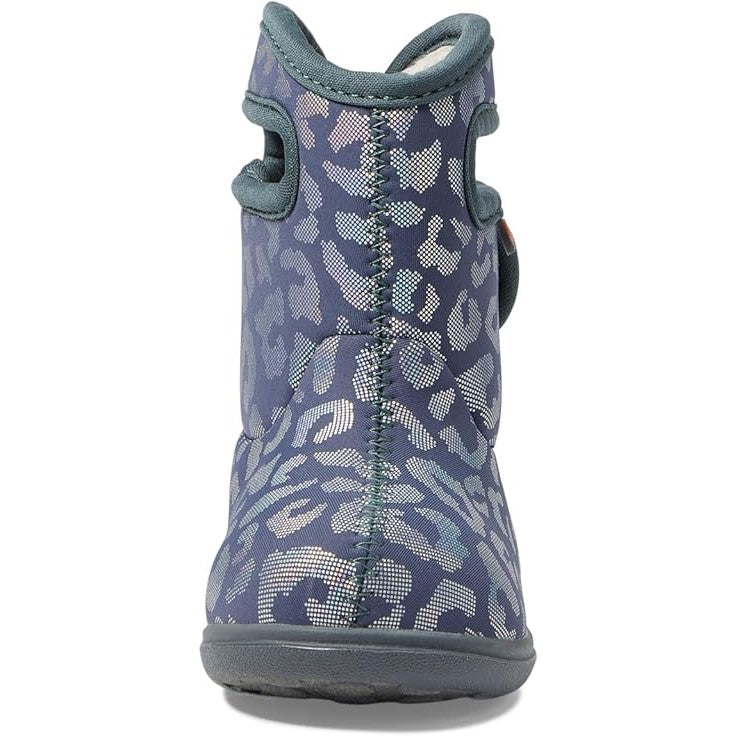 Metallic Leopard Misty Grey