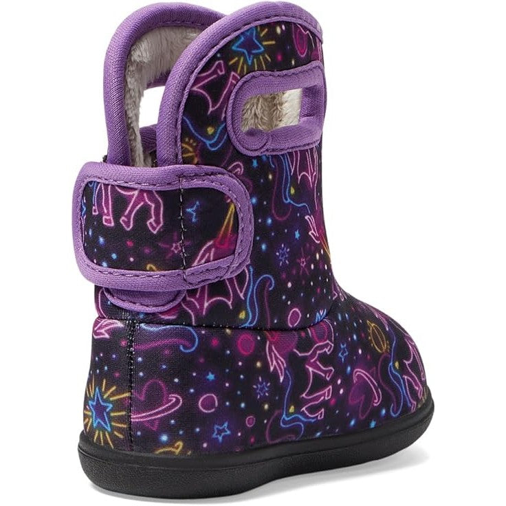 Neon Unicorn Black Multi