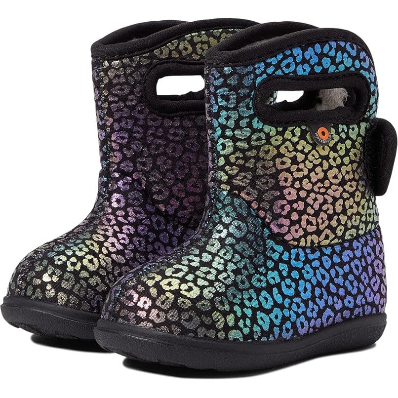 Rainbow Leopard Black Multi