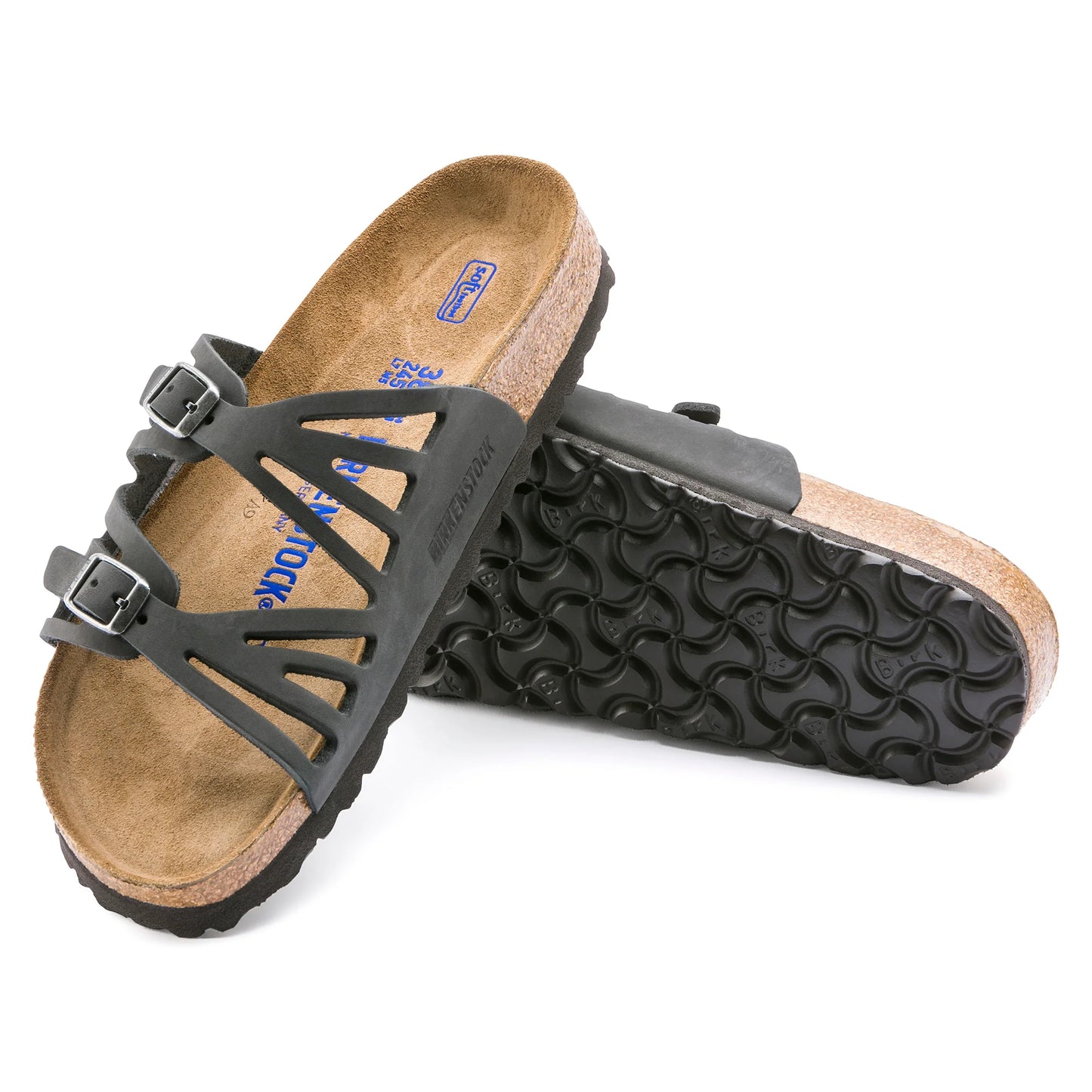 Black Oiled Leather