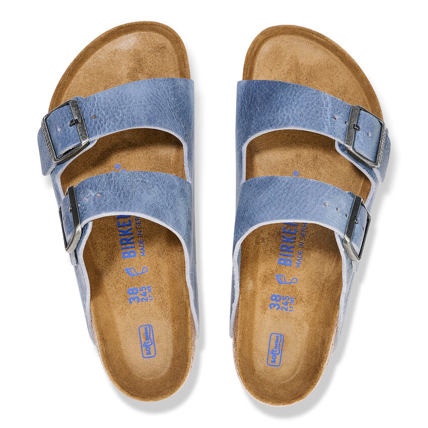 BIRKENSTOCK Women’s Arizona Oiled Leather Soft Footbed