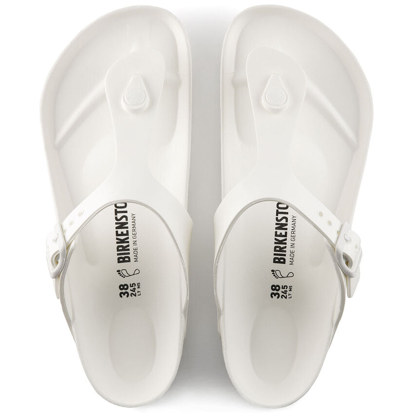 BIRKENSTOCK Women's Gizeh Essentials EVA White