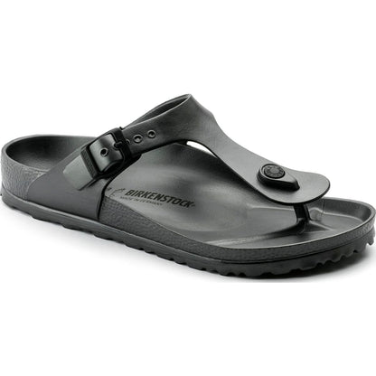 BIRKENSTOCK Women's Gizeh Essentials EVA Metallic Anthracite