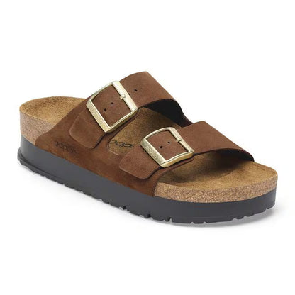 Dark Tea Nubuck Leather