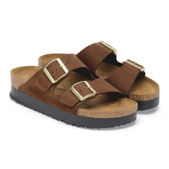 Dark Tea Nubuck Leather
