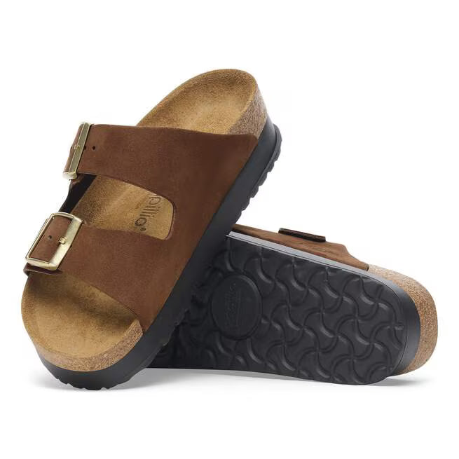 Dark Tea Nubuck Leather