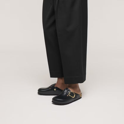 Black Dressy Leather