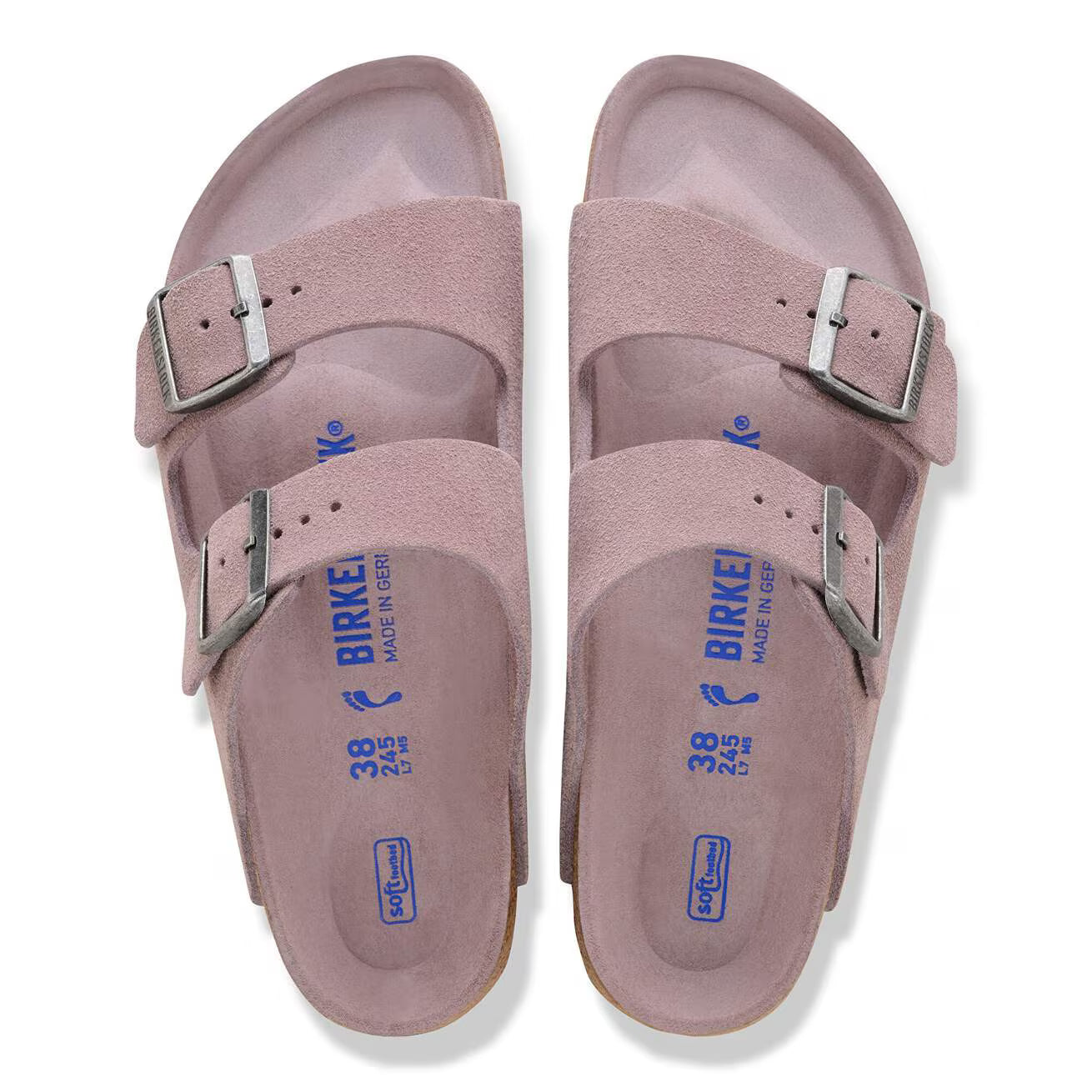 Birkenstock Arizona Suede Tonal- Soft Footbed