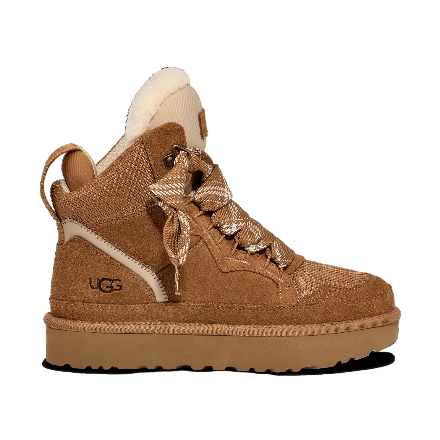 UGG Women's Highmel Chestnut Boots - Sheepskin Lined Ankle Boots