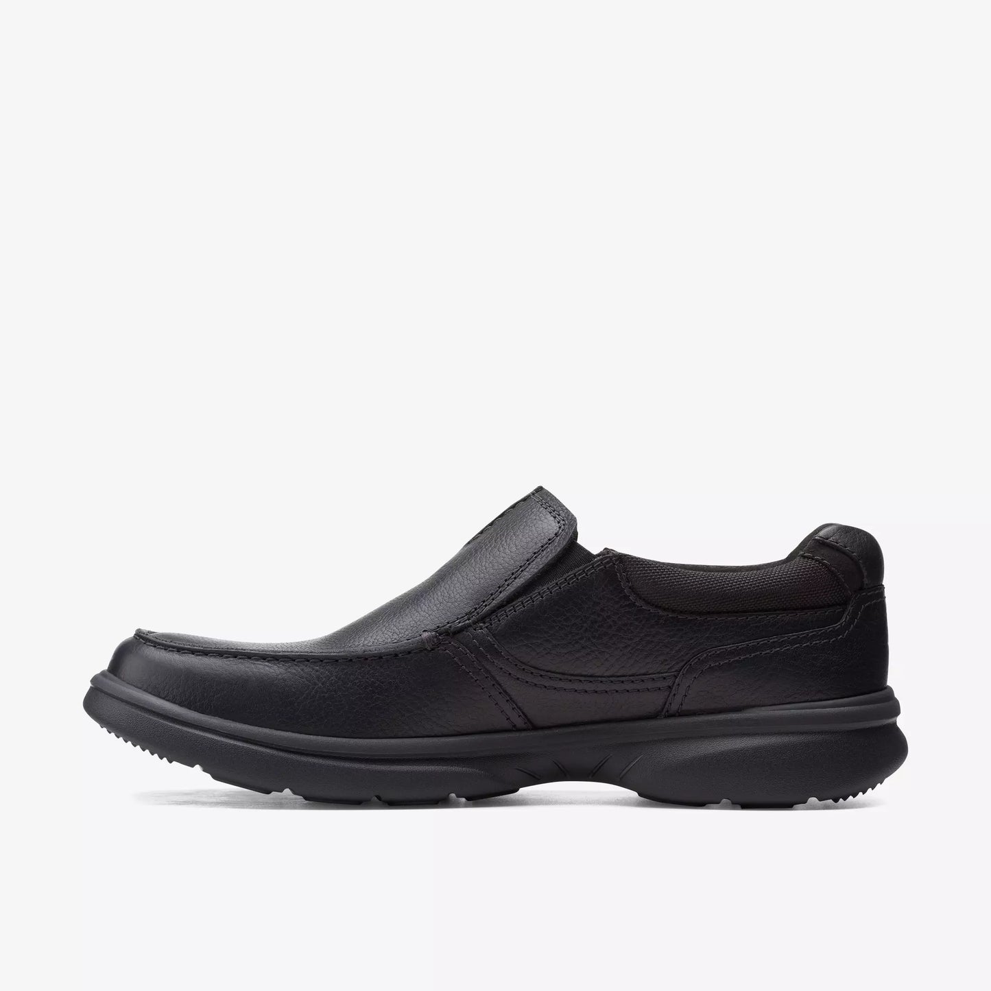 Black Tumbled Leather