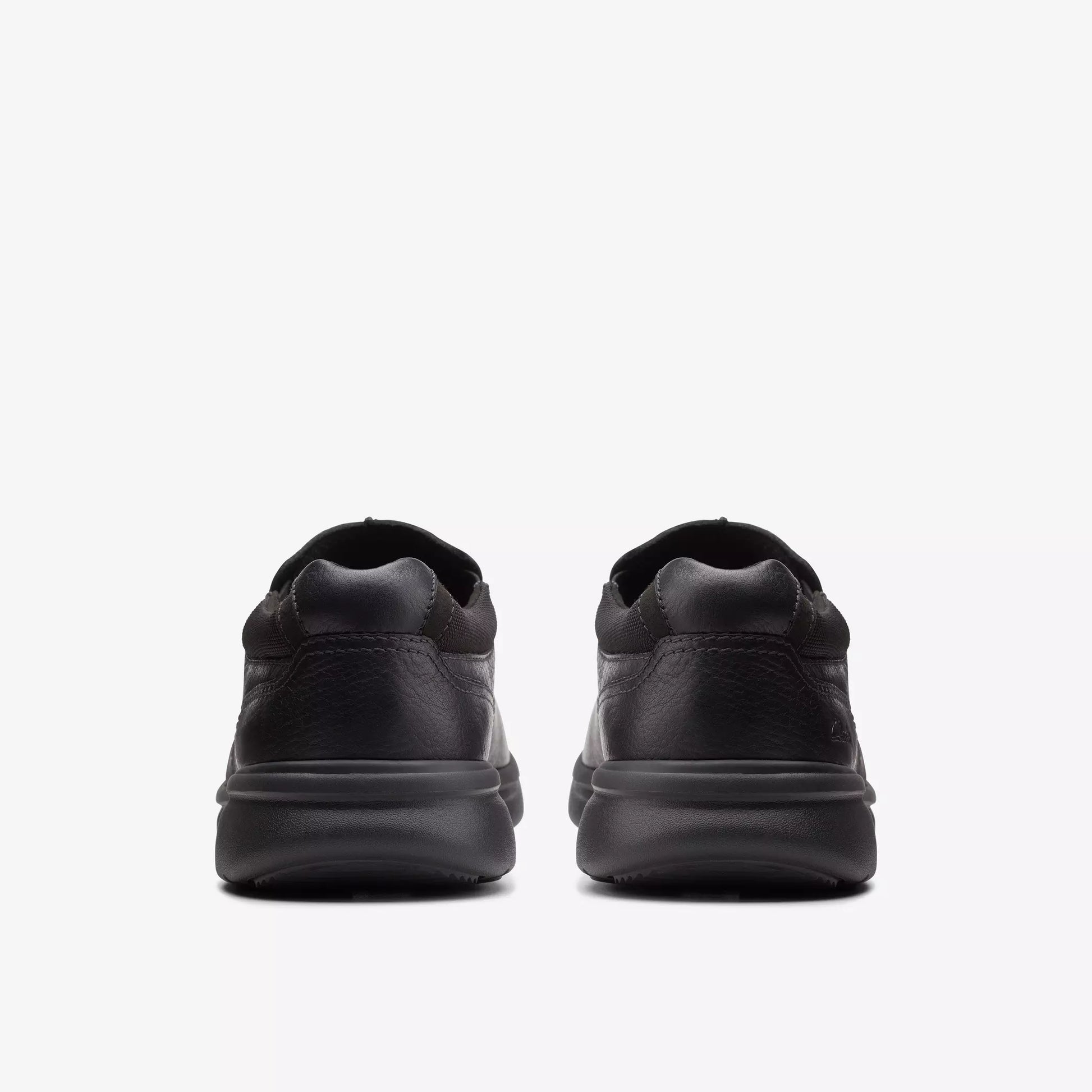 Black Tumbled Leather
