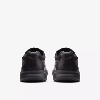 Black Tumbled Leather