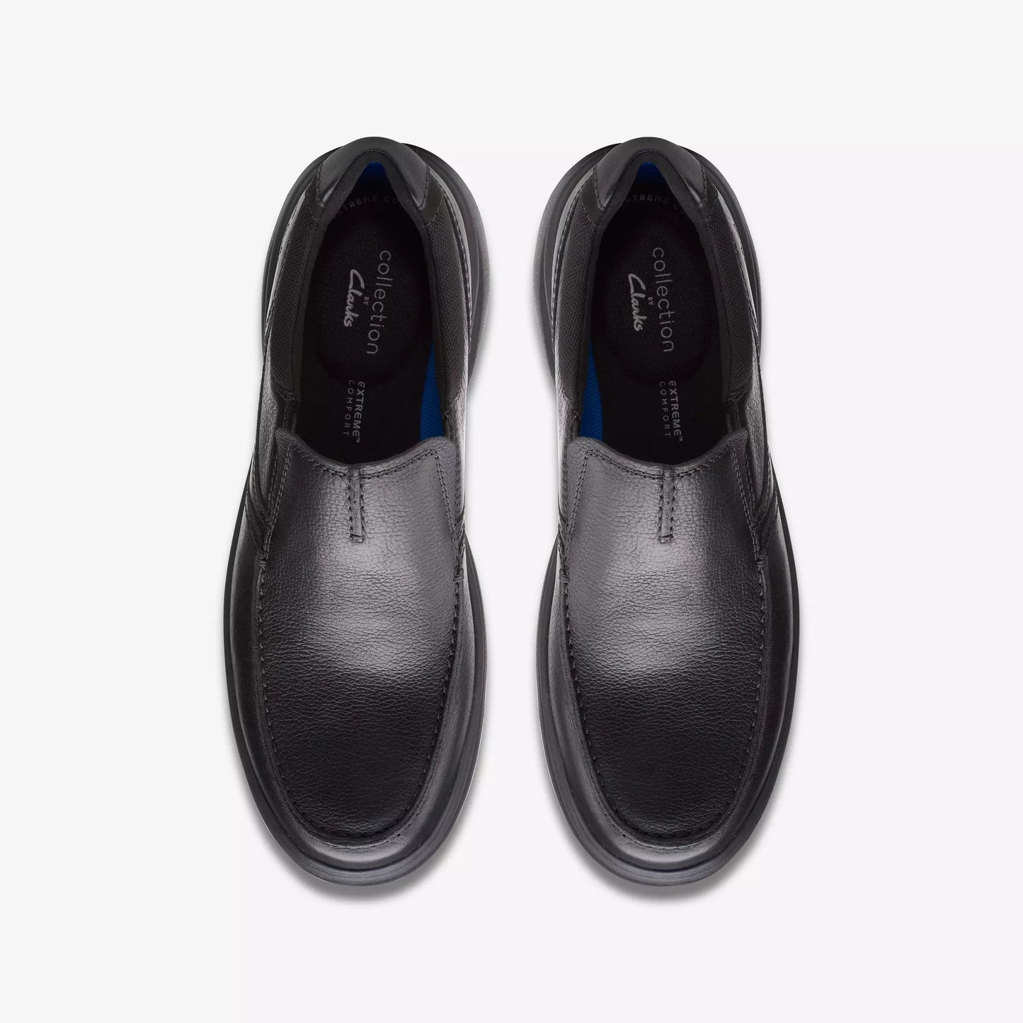 Black Tumbled Leather