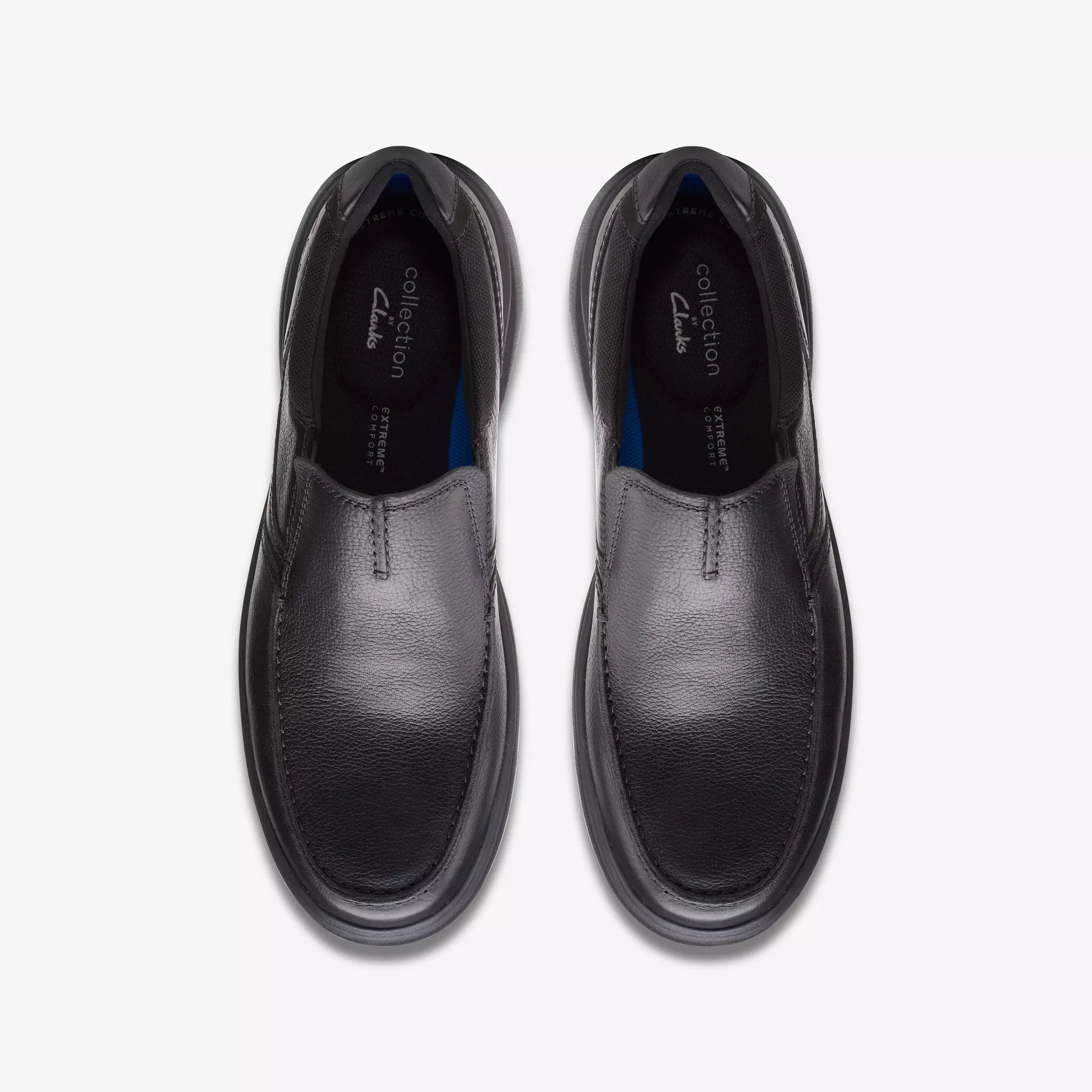 Black Tumbled Leather