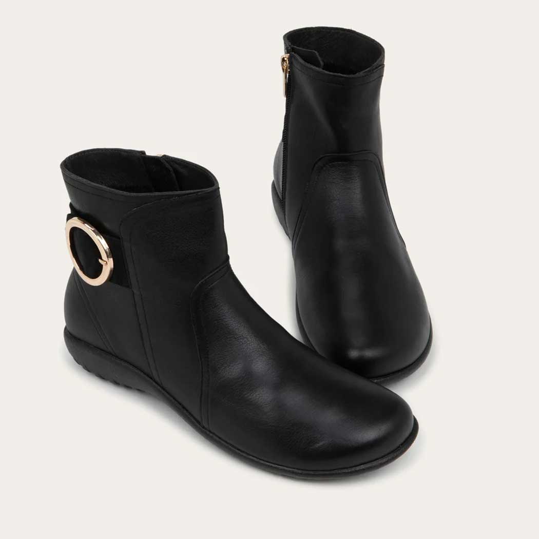 Black Leather Combi