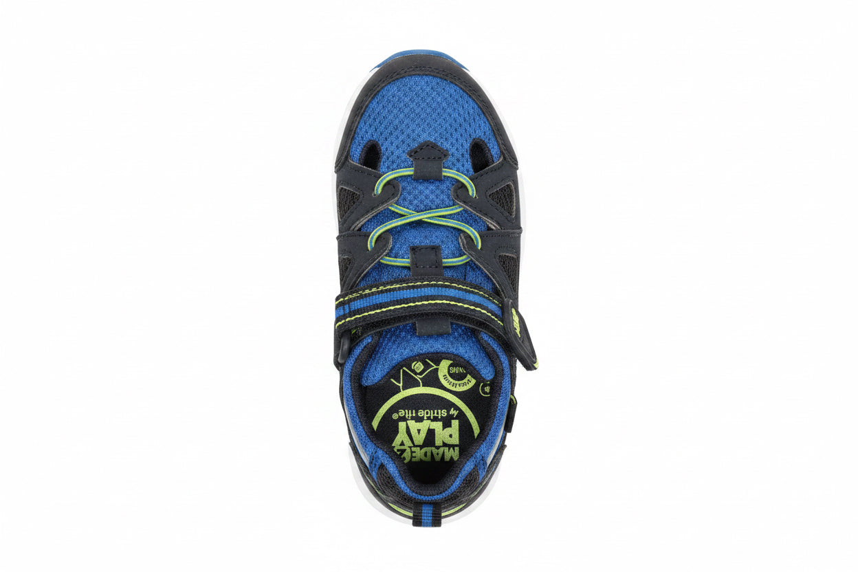 Navy/Royal/Lime