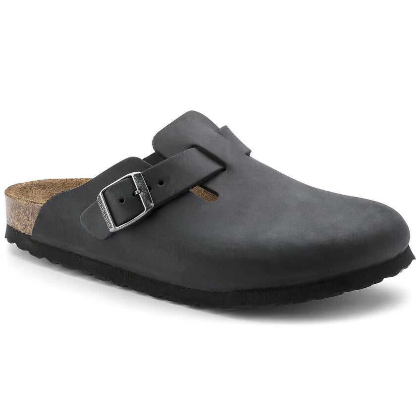Birkensock Boston Oiled Leather - Hard Footbed