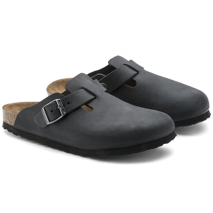 Birkensock Boston Oiled Leather - Hard Footbed