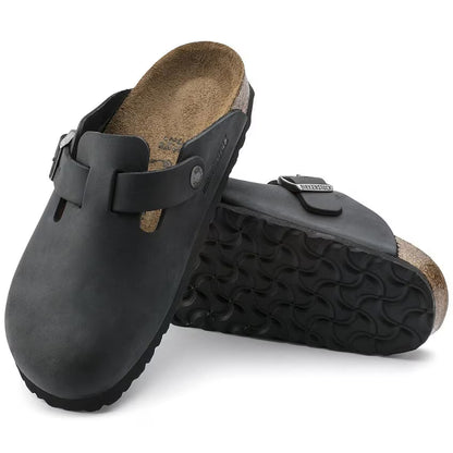 Birkensock Boston Oiled Leather - Hard Footbed