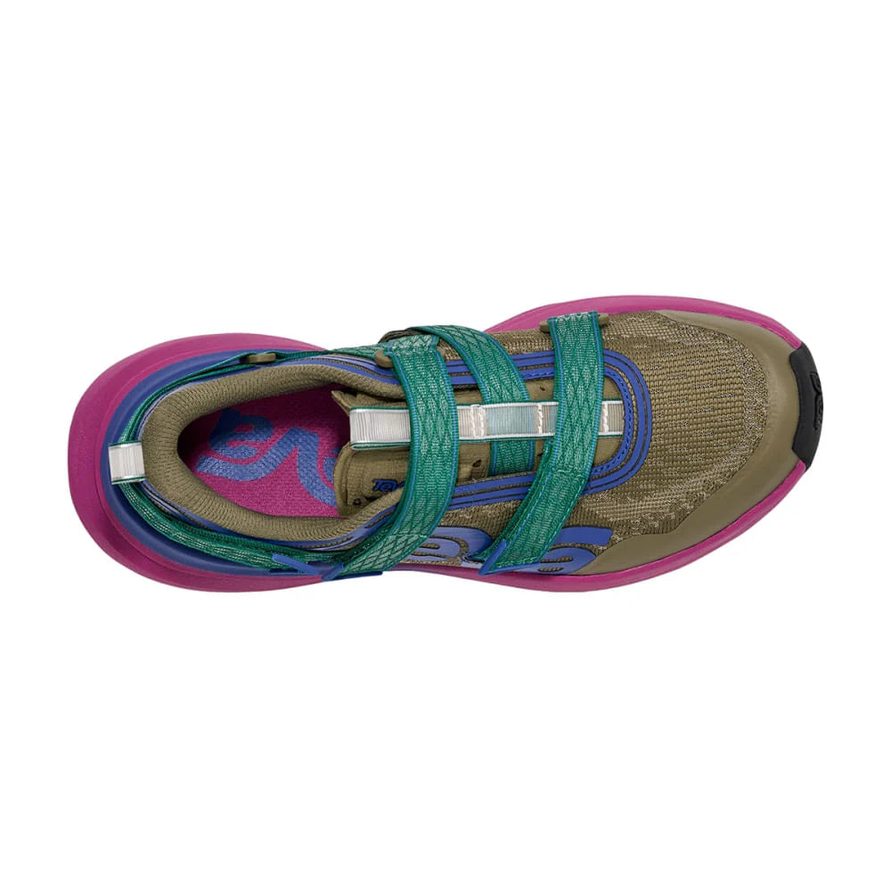 Burnt Olive/Vivid Violet
