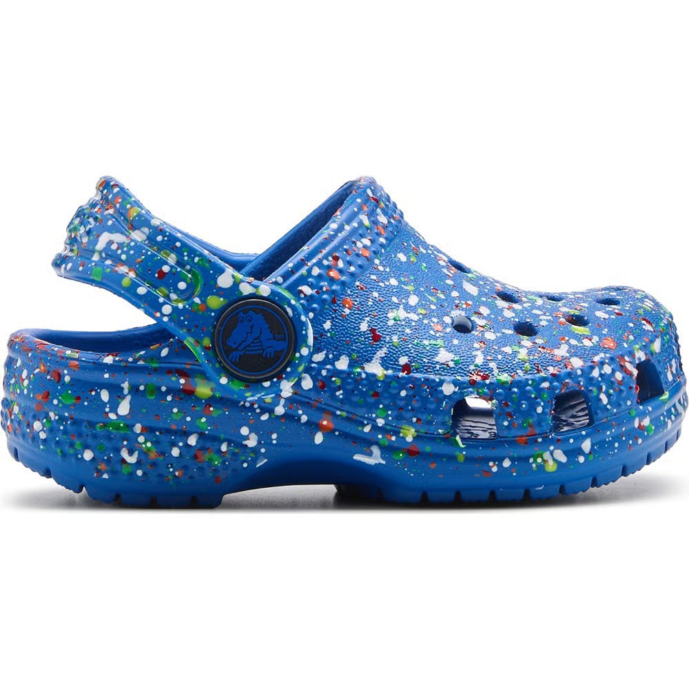 Crocs Kids' Classic Paint Splatter Clog
