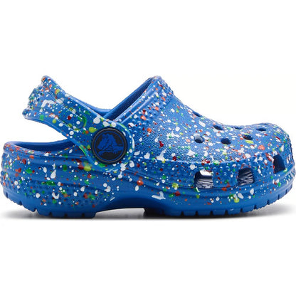 Crocs Kids' Classic Paint Splatter Clog