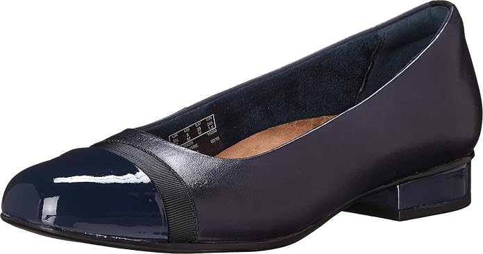 Navy Leather