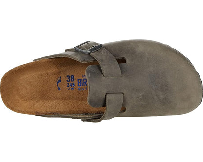 BIRKENSTOCK Boston Soft Footbed Oiled Leather