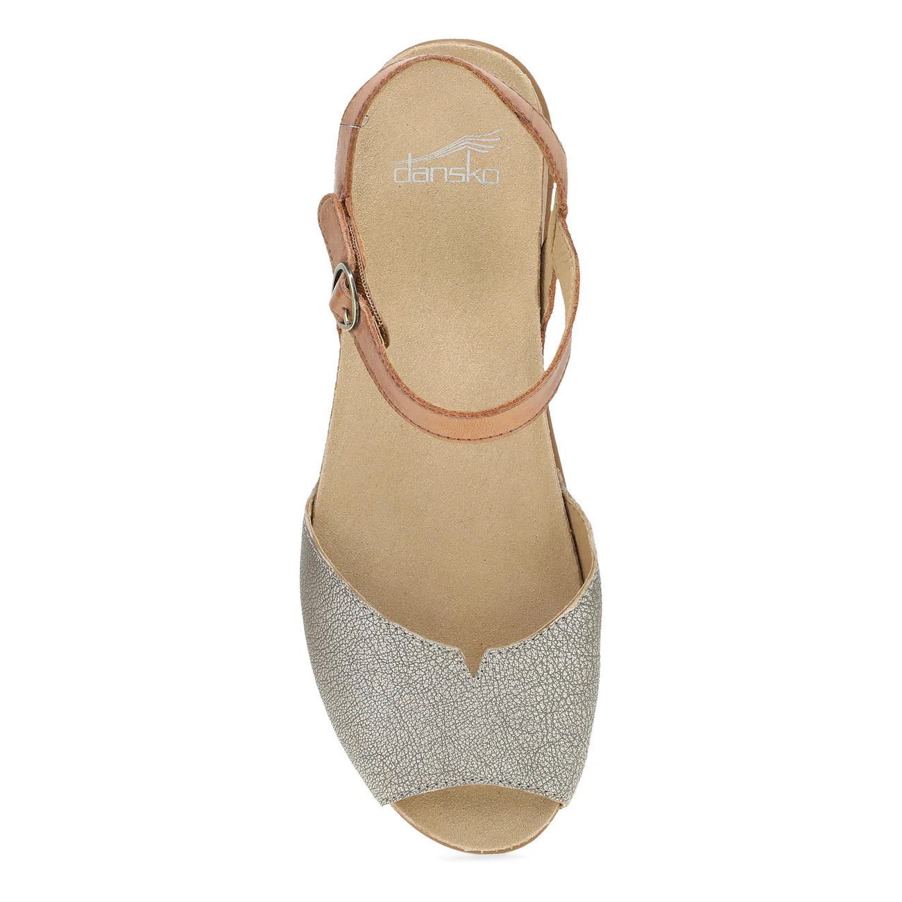 Platino/Tan Leather