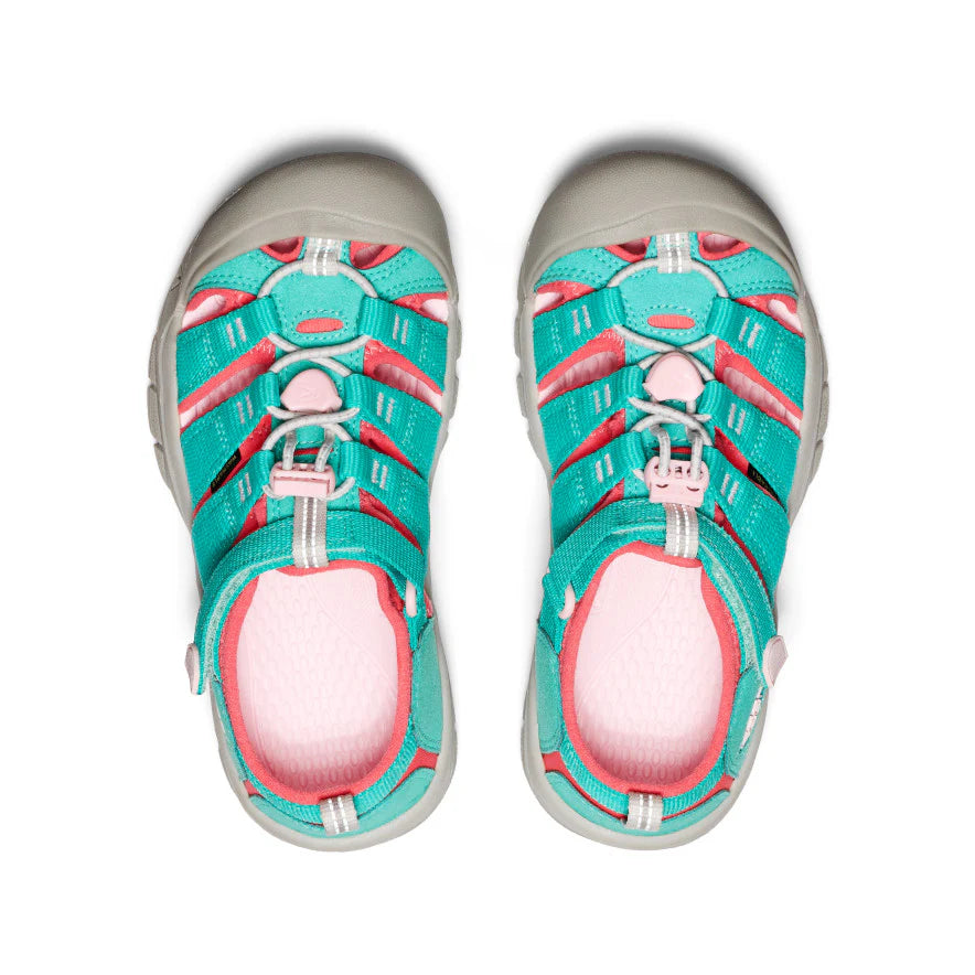 Bright Aqua/Giggle Pink