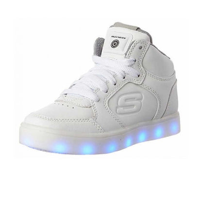 Skechers Kid's Energy Lights 90600 Hi-Top Sneaker