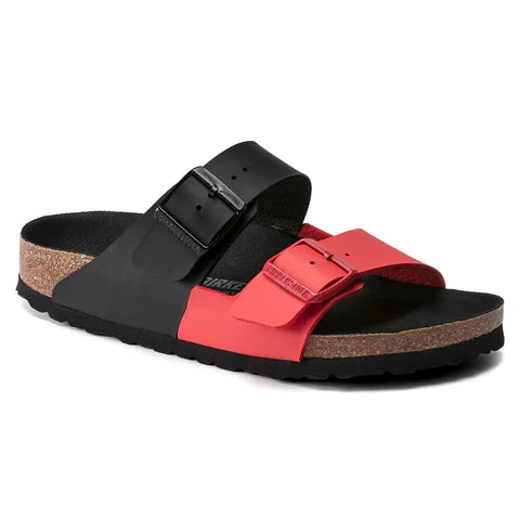 Black/Poppy Red
