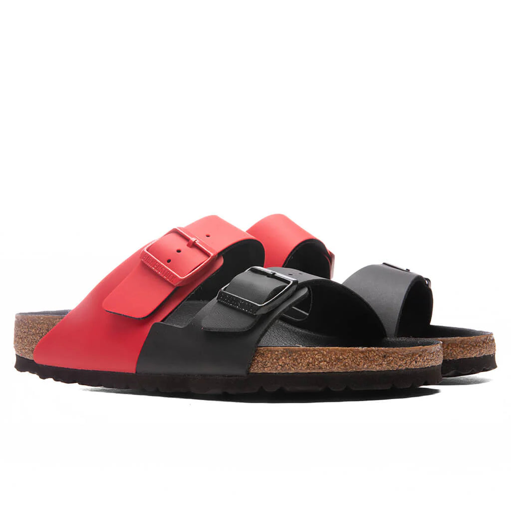 Black/Poppy Red
