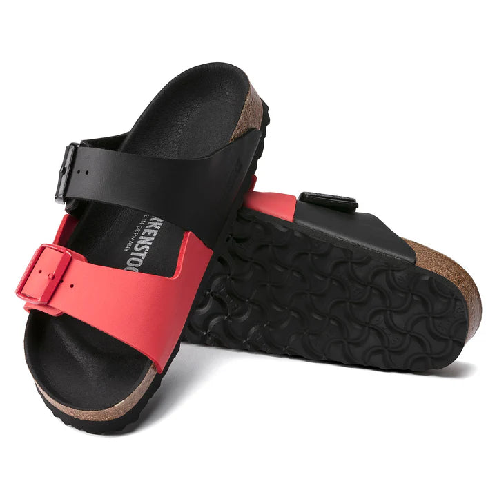 Black/Poppy Red