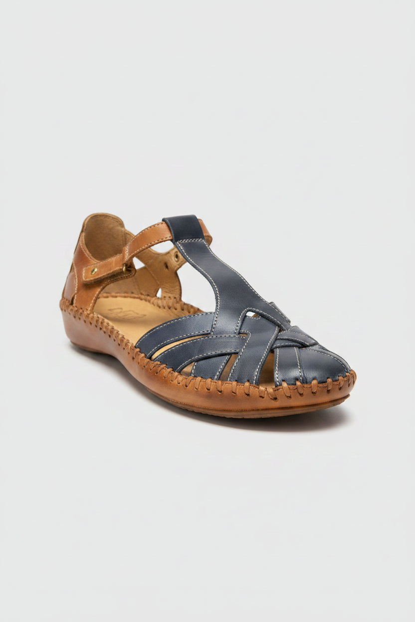 Navy Blue/Brandy