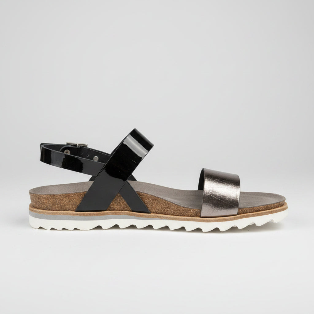 Black/Bronze Pat