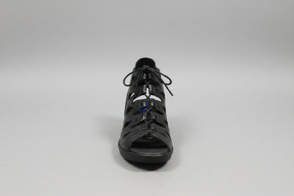 Black Crash Suede