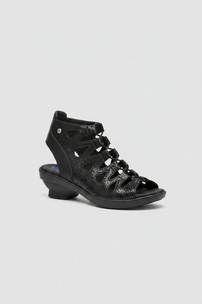 Black Crash Suede