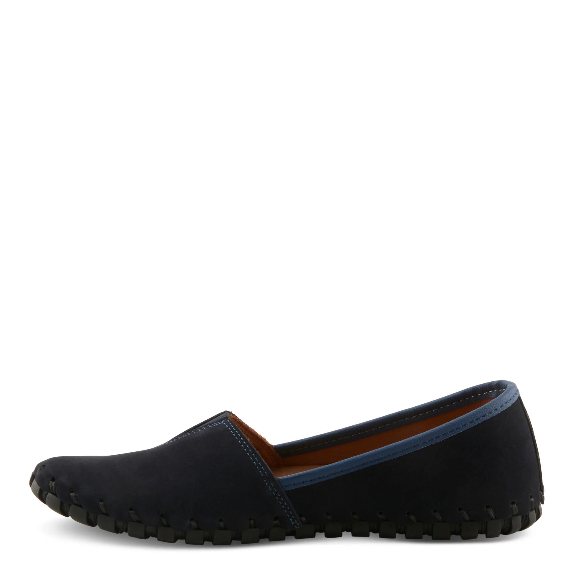 Navy Suede